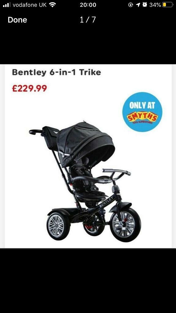 smyths bentley trike